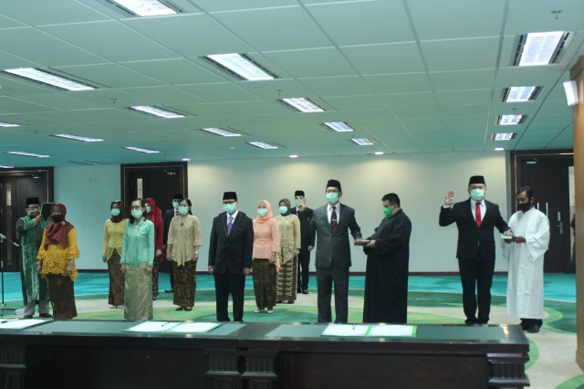 Pelantikan Pejabat Eselon IV 02-07-2020